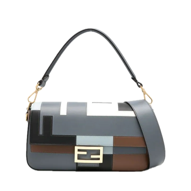 Fendi Baguette color-block shoulder bag