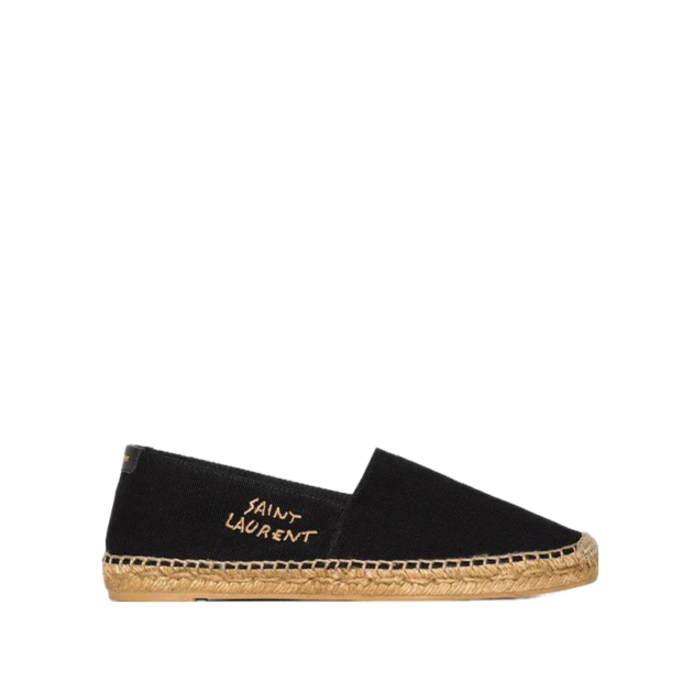 Saint Laurent Logo-embroidered espadrilles