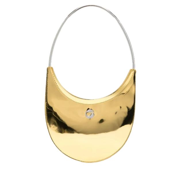 Coperni Swipe metallic shoulder bag
