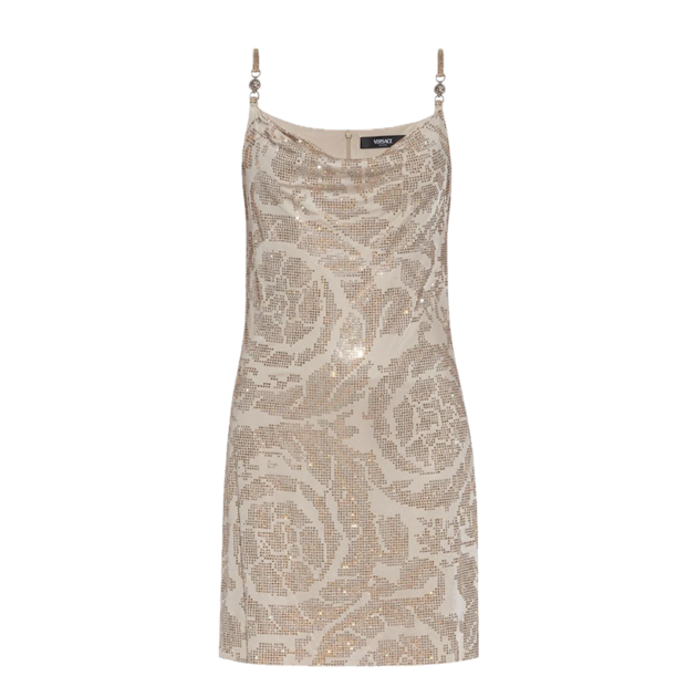 Versace sequin mini dress