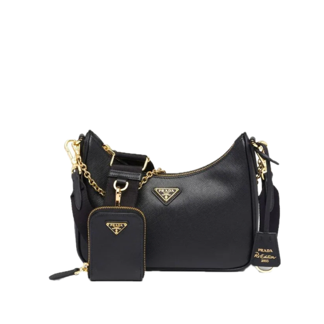 Prada Re-Edition 2005 leather shoulder bag