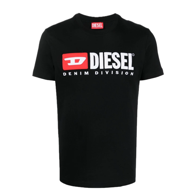 Diesel T-Diegor-Div logo-embroidered T-shirt