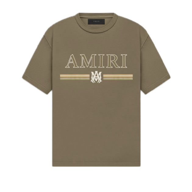 Amiri Ma Bar Tee Slate Black