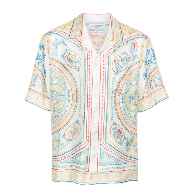 Casablanca silk Cuban shirt