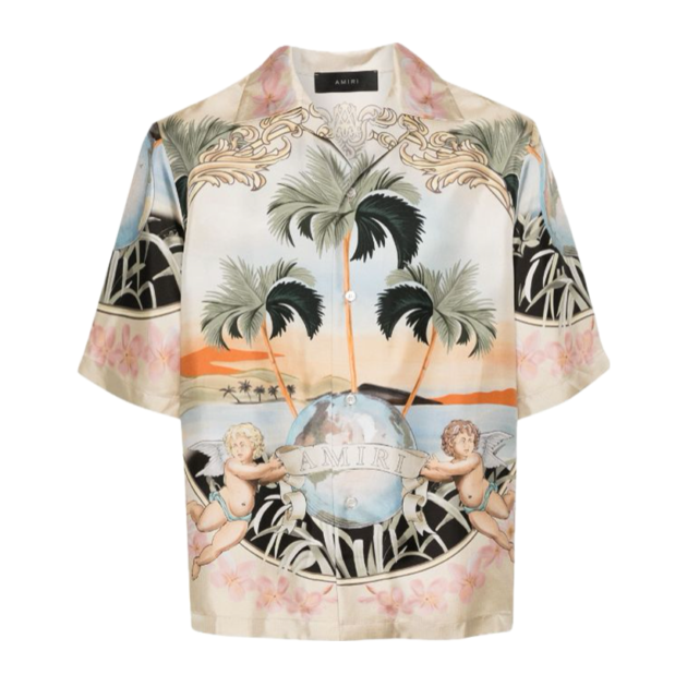 Amiri Cherub silk shirt