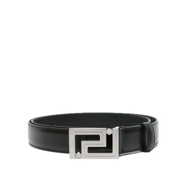 Versace Greca Goddess leather belt