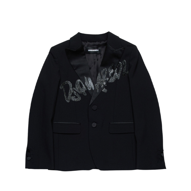 DSquared2 Kids Junior Glitter Logo Jacket