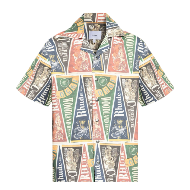 Rhude patterned shirt