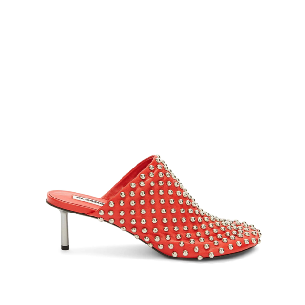 Jil Sander studded mules