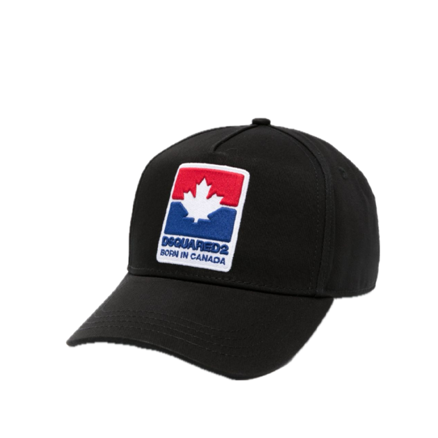 Dsquared2 logo-embroidered cap