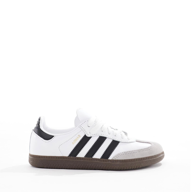 Samba OG sneakers in white and black