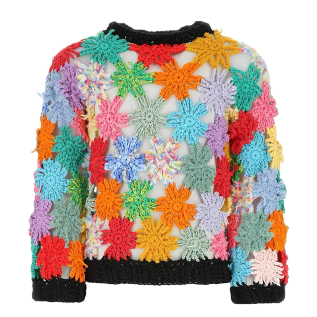 Cavia floral-embroidered sweater