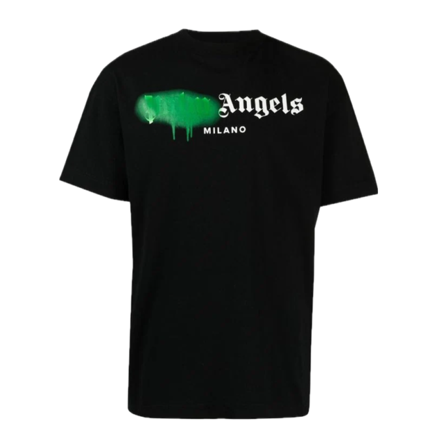 Palm Angels Milano sprayed-logo T-shirt