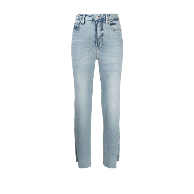 Good American Good curve straight-leg jeans