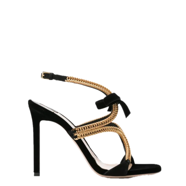 Tom Ford Paradiso 105mm velvet sandals