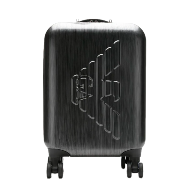 Emporio Armani Embossed logo trolley