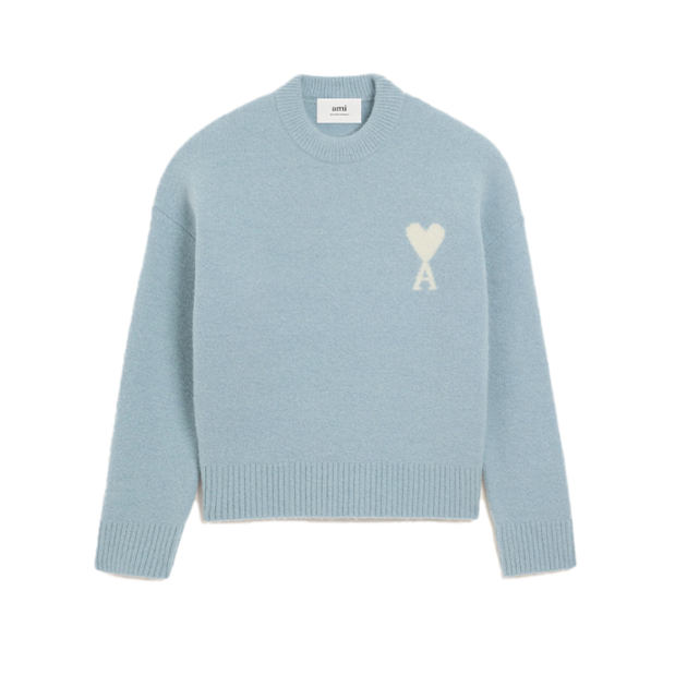Blue Alpaca Ami De Coeur Crewneck Sweater