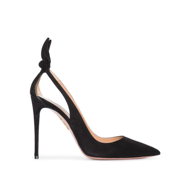 Aquazzura 105mm Bow Tie pumps
