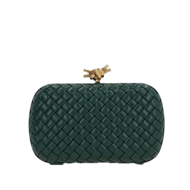 Bottega Veneta Knot intrecciato clutch bag