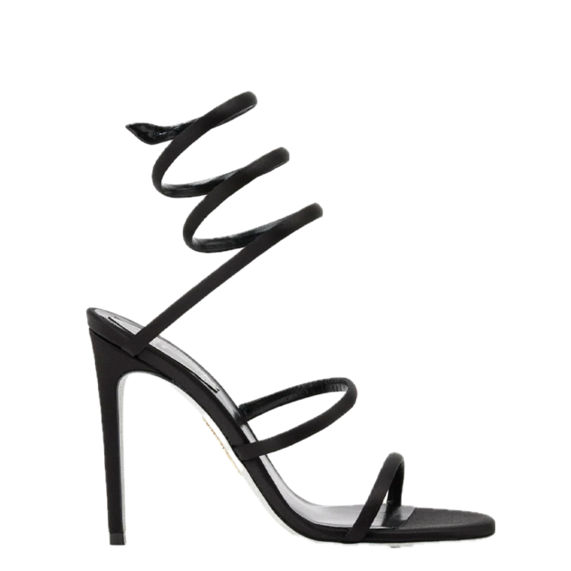 René Caovilla Cleo satin sandals