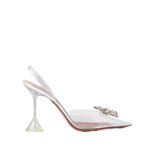 Amina Muaddi Rosie 95mm slingback pumps