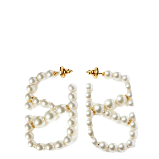 Valentino Garavani Vlogo signature pearl earrings