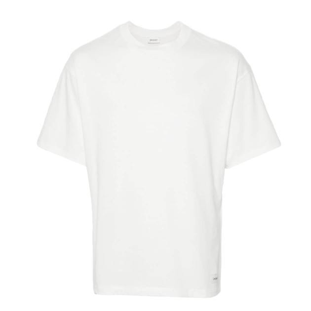 Saint Laurent logo-patch T-shirt