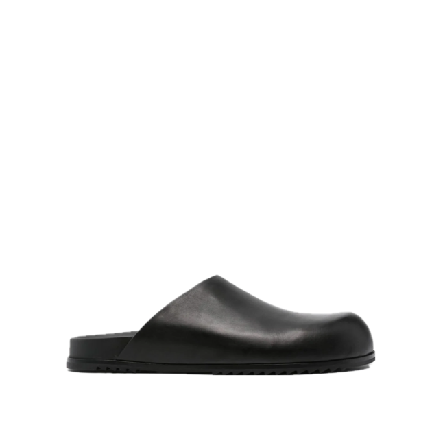 Rick Owens Granola leather slippers