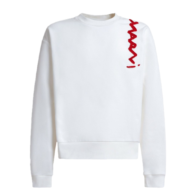 Marni logo-appliqué Sweatshirt