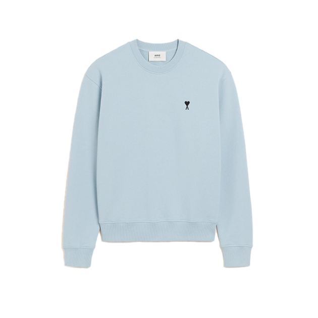 Blue Cotton Ami De Coeur Sweatshirt