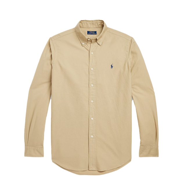 Garment-Dyed Oxford Shirt