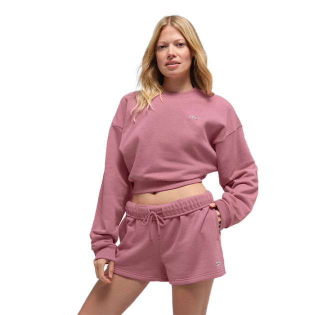 Cropped Accolade Crewneck