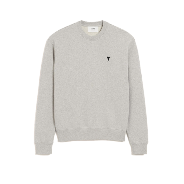 Grey Cotton Ami De Coeur Sweatshirt