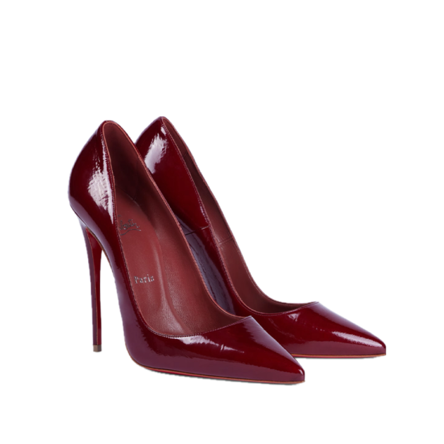 Christian Louboutin So Kate 120 patent leather pumps