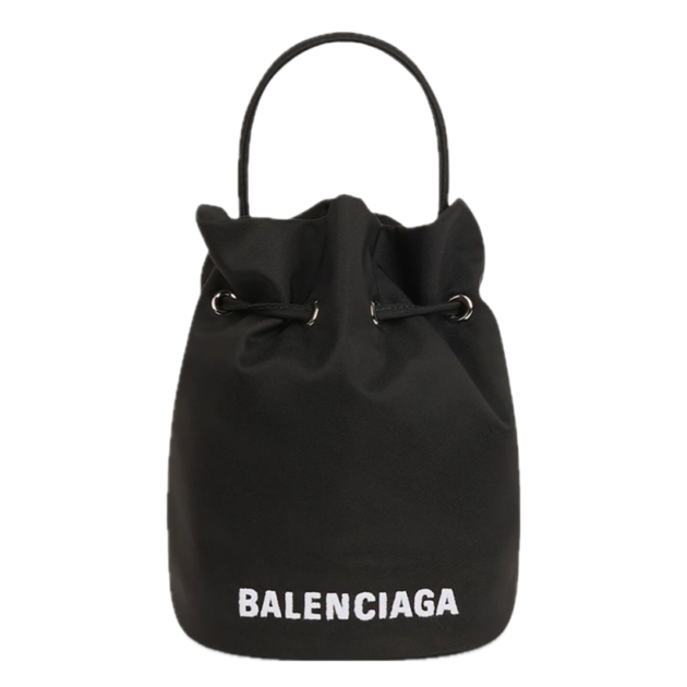 Balenciaga Wheel XS drawstring bucket bag