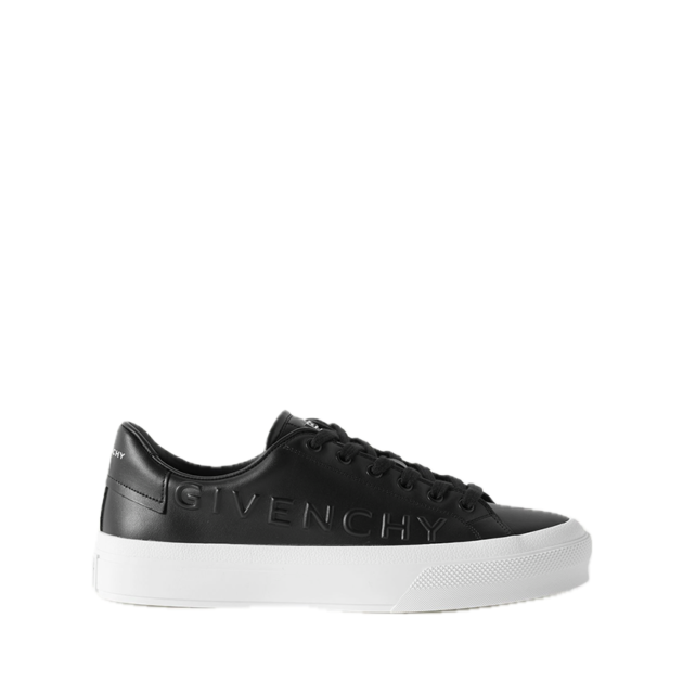 Givenchy City sport Logo-Embossed Leather Sneakers