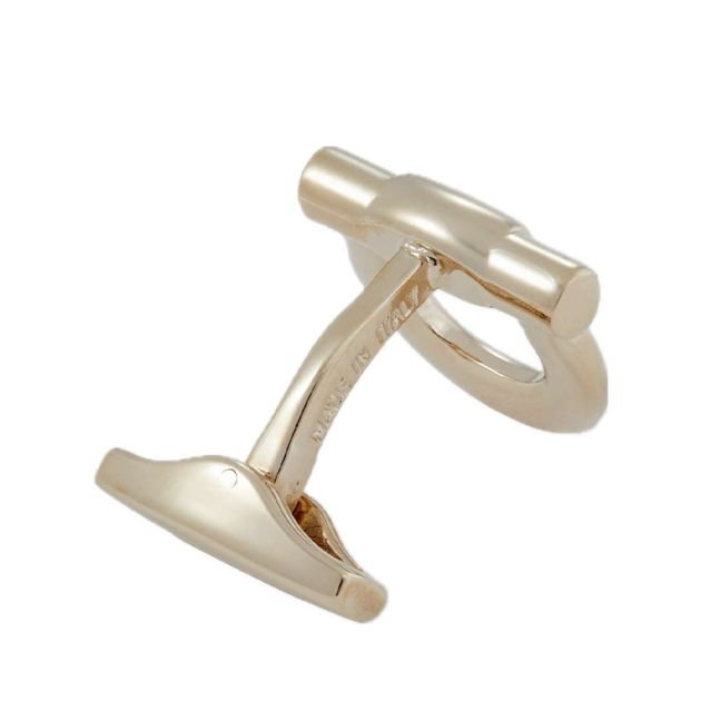 Ferragamo Gancini Gold-Tone cufflinks