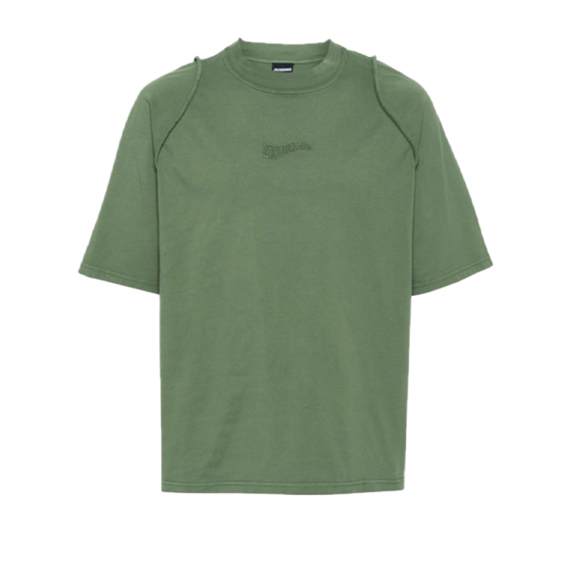 Jacquemus Le T-shirt Camargue logo-embroidered top